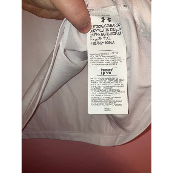 NWT Under Armour white graphic tee t-shirt size XL - Picture 4 of 6